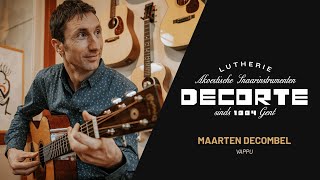 [Decorte Guitars] Martin - Custom Shop 00-14F Figured Mahogany played by Maarten Decombel