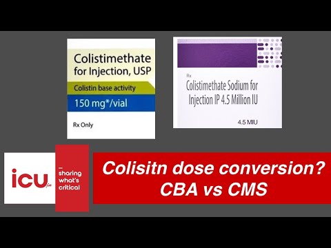 How do you give colistin in Neb?