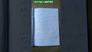 CL9 PRACTICE MATHS FOR SA1 ଶ୍ରଦ୍ଧା ଧୈର୍ଯ୍ୟ ସହ ସମ୍ପୂର୍ଣ୍ଣ ଦେଖି ଅଭ୍ୟାସ କର🙏🏻🇮🇳