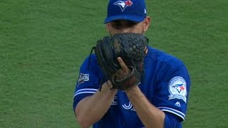 TOR@TEX Gm1: Estrada allows one run over 8 1/3 frames