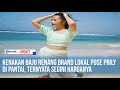 KENAKAN BAJU RENANG BRAND LOKAL POSE PRILY DI PANTAI, TERNYATA SEGINI HARGANYA