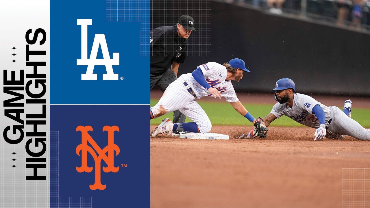 Dodgers Vs. Mets Game Highlights (7/16/23) | MLB Highlights - YouTube