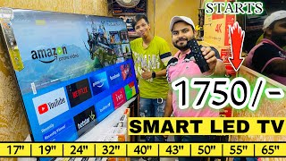 LED TV RANGE STARTS 1750/- ONLY | 65” Big Size Led Tv | Starts from 17”inch Tv | Lajpat Rai Market