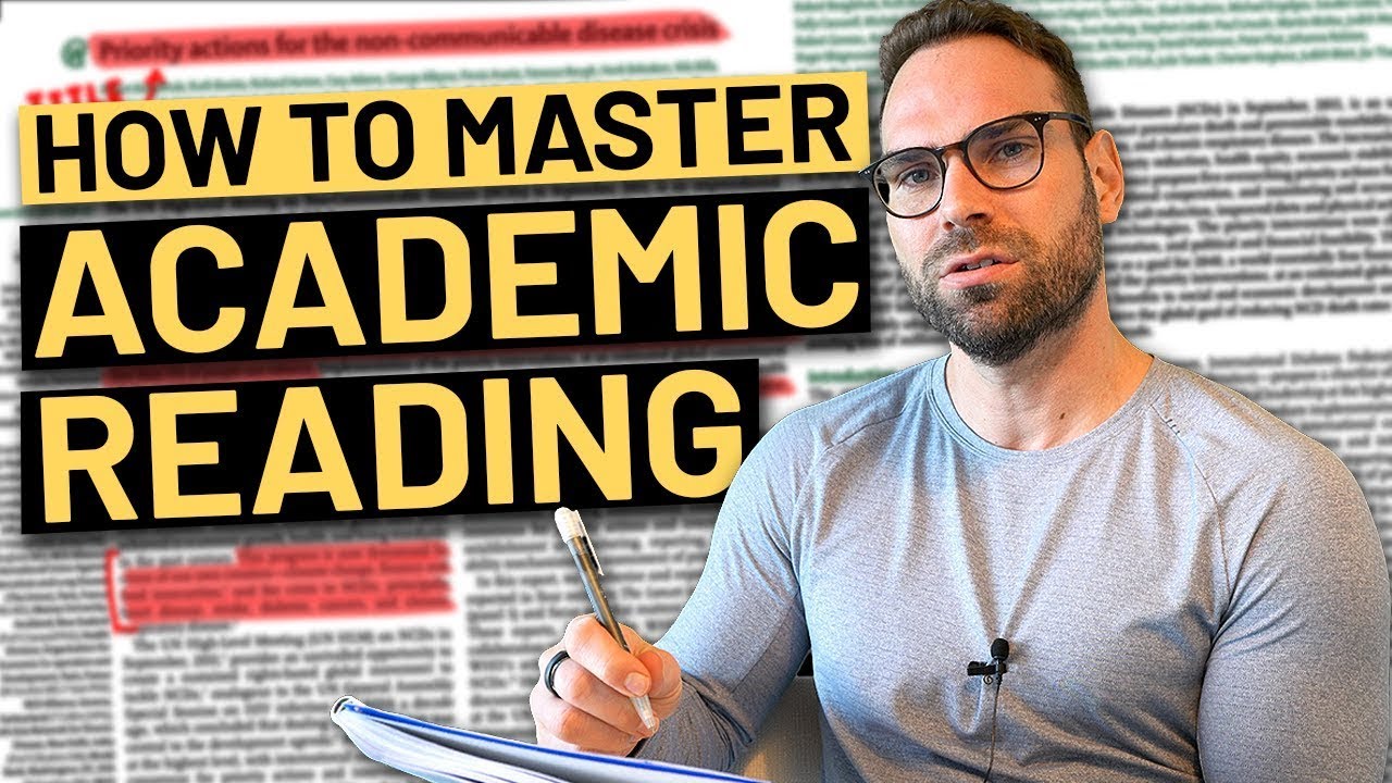 How To Read Research Papers Effectively Prof David Stuckler Youtube