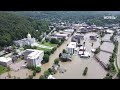 montpelier vermont s state capital completely flooded after historic storm