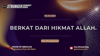 Ibadah Live Streaming Abbalove HOM Pluit | Berkat Dari Hikmat Allah | 05.01.2025 | Pnt. Ely Kapitan