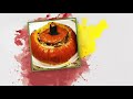 stuffed pumpkin. کولکە زەردە بە بریانی.قرع بالبریاني