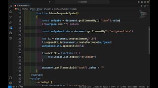 JavaScript Tutorial | Eine ToDo-Liste erstellen