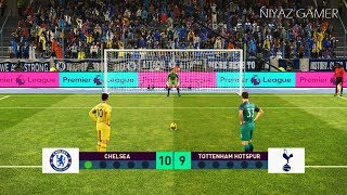 Chelsea FC vs Tottenham | Penalty Shootout | PES 2019 Gameplay PC