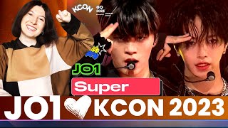 [KCON LA 2023] JO1 - 손오공 (원곡 : SEVENTEEN) | Mnet 230928 방송 | Reaction リアクション【JO1リアクション動画】