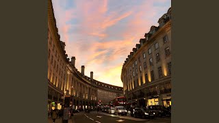 Sunset in London