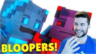 REACTING TO FUNNY SONGS OF WAR BLOOPERS MOMENTS Minecraft Animations (EP6-10)