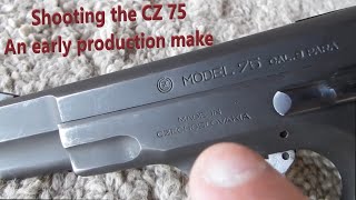 Shooting the CZ 75 Pistol