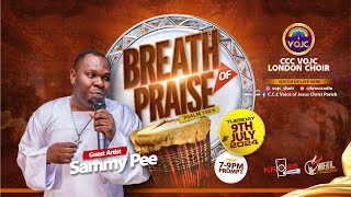 Evangelist Sammy P Adekanmbi July 2024 edition of Breath Of Praise