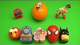 Best of Surprise Egg Learn A Word! Spelling Farm Animals! Teaching Letters Opening Eggs