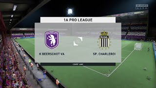 ⚽ Beerschot vs Charleroi ⚽ | Belgian Pro League (25/02/2022) | Fifa 22