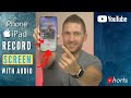 How to Record Screen on iPhone with SOUND #Shorts