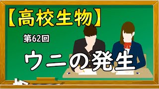 高校生物【第62回 ウニの発生】オンラインで高校授業