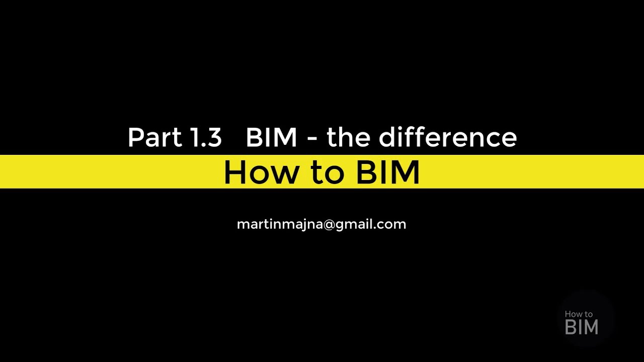 BIM - The Difference - YouTube