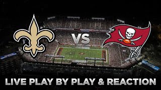 Saints vs Buccaneers Live Play by Play & Reaction
