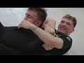 Owen Jones Stunts On Training Partner At London Grapple