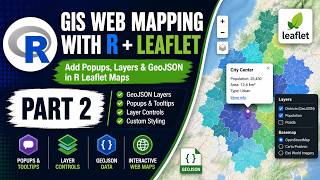 Part 2: Create Interactive Maps in R Using Leaflet | GIS Web Mapping Series
