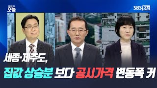 [집중진단] 세종·제주도, 집값 상승분 보다 공시가격 변동폭 커