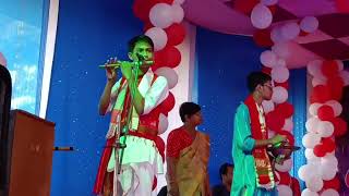 Ogrogami Jamugurihat . Orchestra program . Holy Child English School. Jamugurihat[_bhairov_flute_]