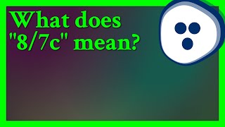 "8/7c" or "8 - 7 Central" means that this show is occurring at 8 o'clock Eastern Time, or 7 o'clo...