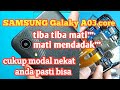 samsung a03 mati sendiri, samsung a03 core mati total samsung a03 mati lampu