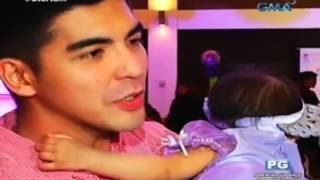 Startalk: Mark Herras, naging abala sa unang birthday ng anak na si Ada