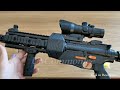 m416 soft bullet gun toy review 2022 realistic hk416 airsoft gun