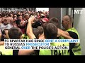 riot police brutally beat fc spartak fans the moscow times