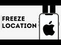 How to Freeze Location on iPhone