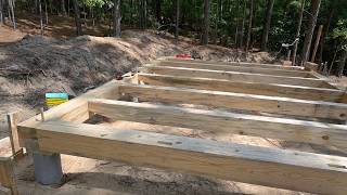 Timber Frame Floor Joists