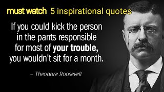 ।।Theodore Roosevelt Inspirational Quotes।। BeWorryless।। #motivation #quotes #rooseveltisland