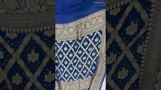 Stunning Bandhani Banarasi Georgette Silk Saree | Katan Banaras Collection #banarasisaree #saree