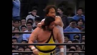 Mr. Pogo \u0026 Hisakatsu Oya vs. Tarzan Goto \u0026 Mitsuhiro Matsunaga [1994.05.05]