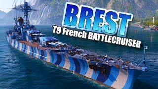 Tier 9 French BattleCruiser - Brest