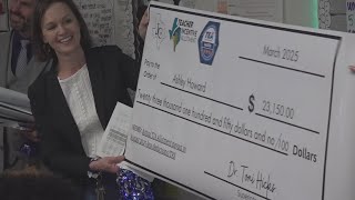 Jarrell ISD teachers surprised with Teacher Incentive Allotment checks