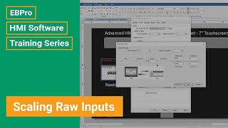 EBPro HMI Software Training: Scaling Raw Inputs