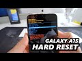 How To Hard Reset Samsung Galaxy A15 5G - Factory Reset