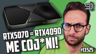 VIDEO SCHEDULE CES 2025: NVIDIA RTX 5070 COMES RTX 4090... FOOL!