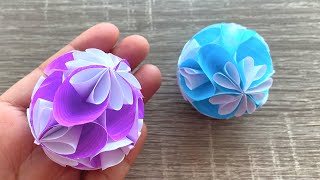 DIY | How to Make Paper Flower Ball "Kusudama"