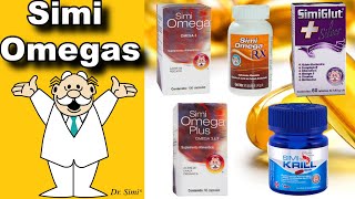 Simi Omega de Farmacias Similares ¿Qué ácidos grasos Omegas elegir del Dr. Simi?