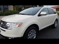 2008 Ford Edge LIMITED video overview and walk around.