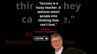 American - Businessman Bill Gates  quotes |  Bill Gates success  quotes