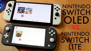 Nintendo Switch Lite Vs Nintendo Switch OLED In 2024! (Comparison) (Review)