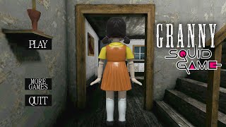 Play as Squid Doll vs Granny and Grandpa | funny horror granny game definition hindi squid game doll