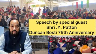 Celebrating Duncan Bosti  75th Anniversary At DABA Dimapur || Special Guest Shri.Y.Patton